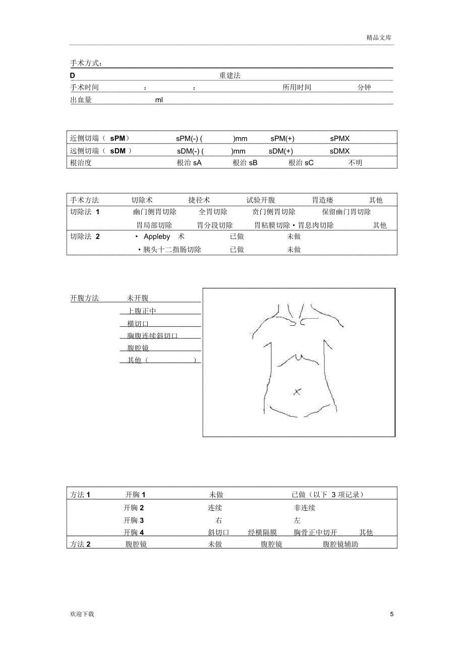 胃外科手术记录_第5页