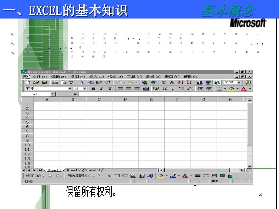 EXCEL的使用与技巧_第4页