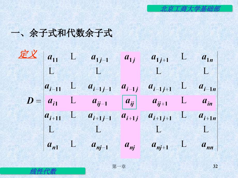 线性代数电子教案（同济二版）：1-4 行列式按行(列)展开_第2页