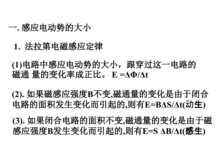 电磁感应定律与楞次定律课件_第2页