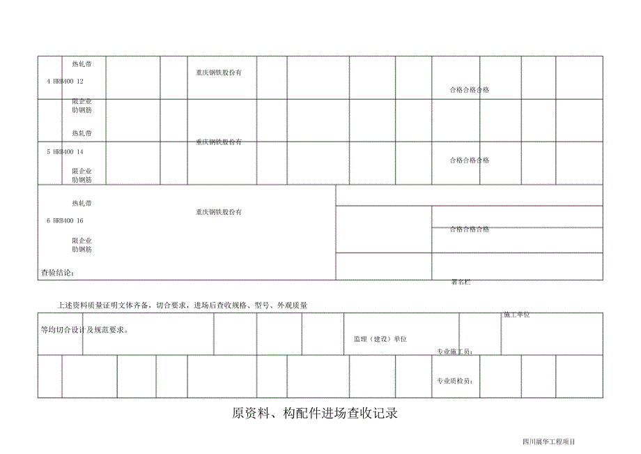 原材料构配件进场验收记录范文1507.doc_第4页