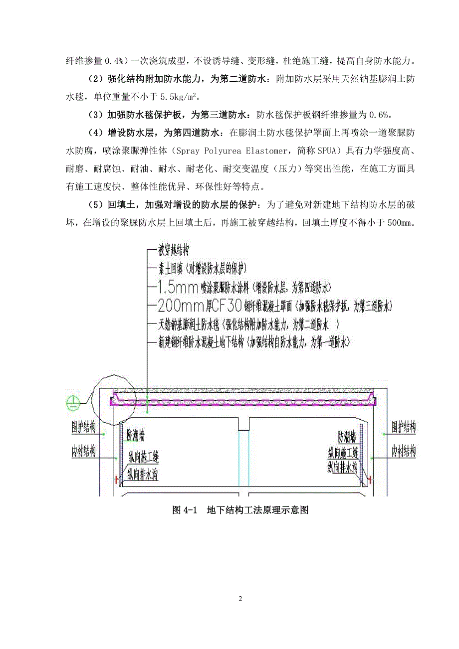 地下结构特殊防水施工工法_第2页