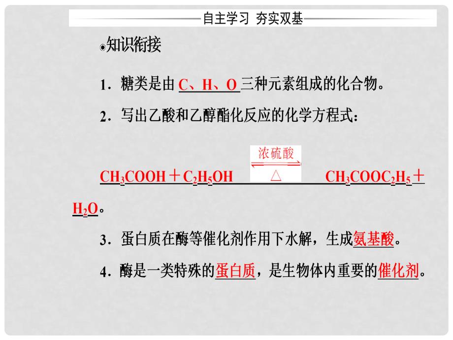 高中化学 主题2 摄取益于健康的食物 课题1 食物中的营养素课件 鲁科版选修1_第4页