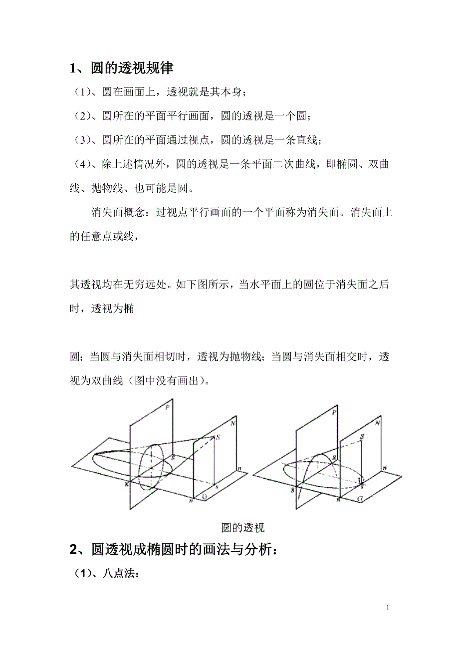 圆的透视画法_第1页