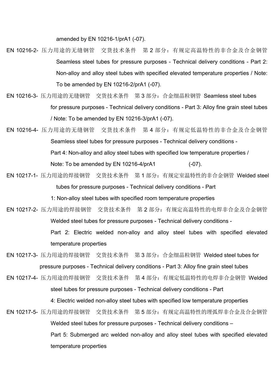 欧洲合金标准组织网站目录_第3页