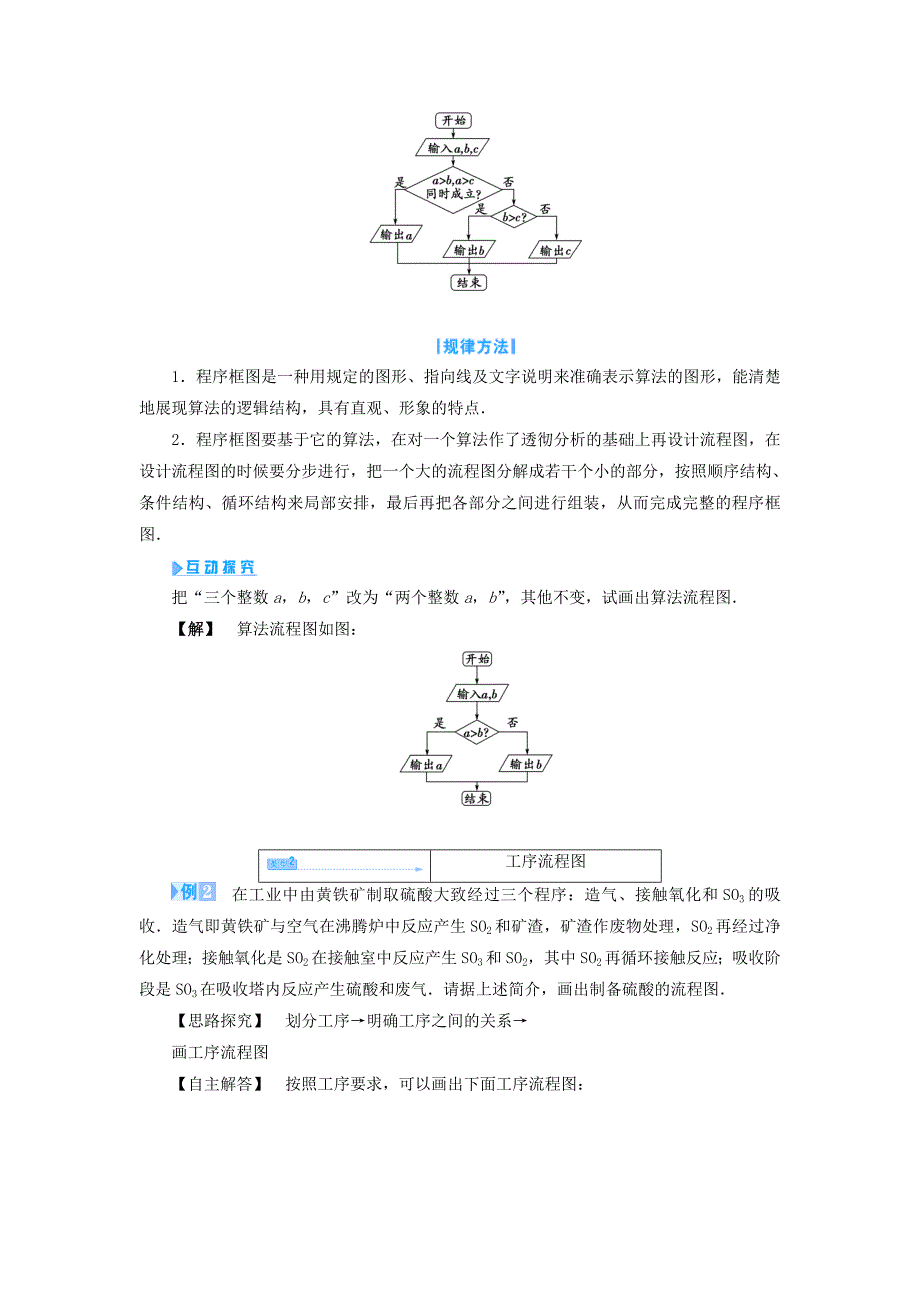 最新 人教A版数学选修124.1 流程图教案_第4页