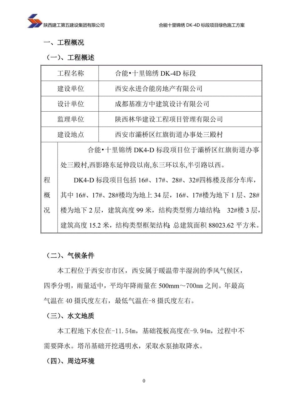 十里锦绣DK-4D绿色施工方案(报公司)_第5页