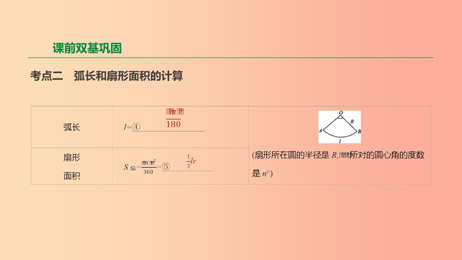 云南省2019年中考数学总复习第六单元圆第24课时与圆有关的计算课件.ppt_第3页