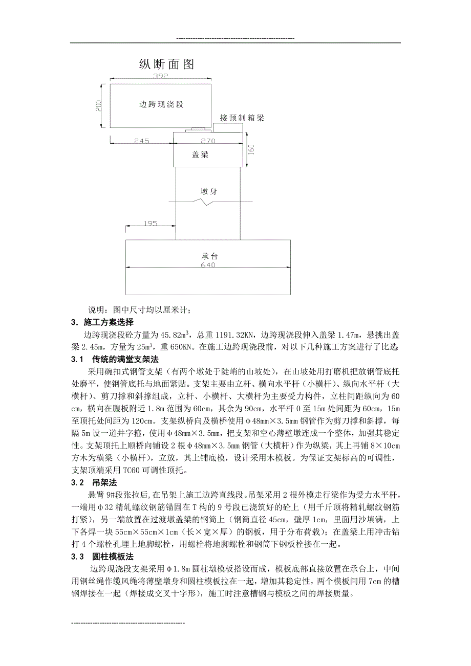 浅析悬臂梁直线段施工.doc_第2页