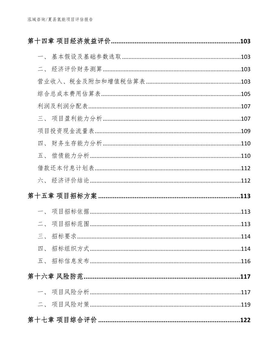 夏县氢能项目评估报告_第5页