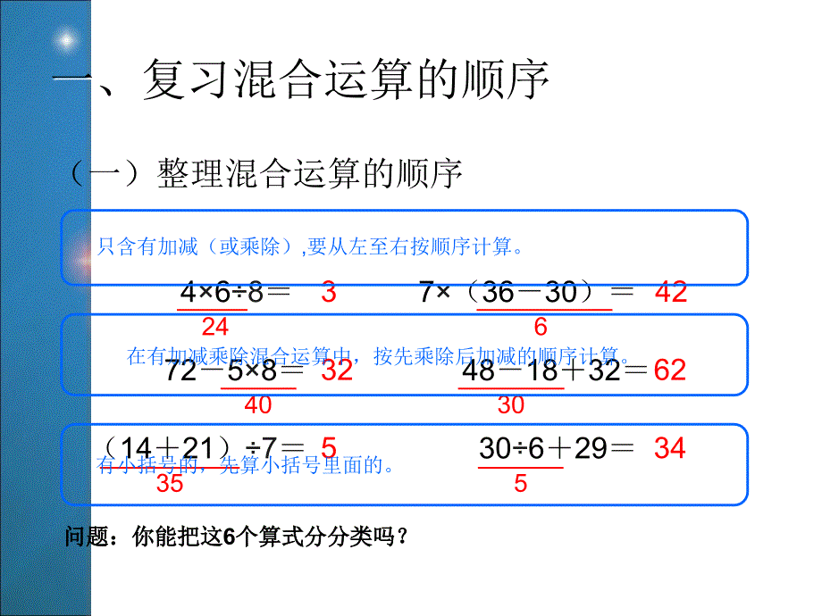 2014版数学二年级下混合运算整理和复习_第3页