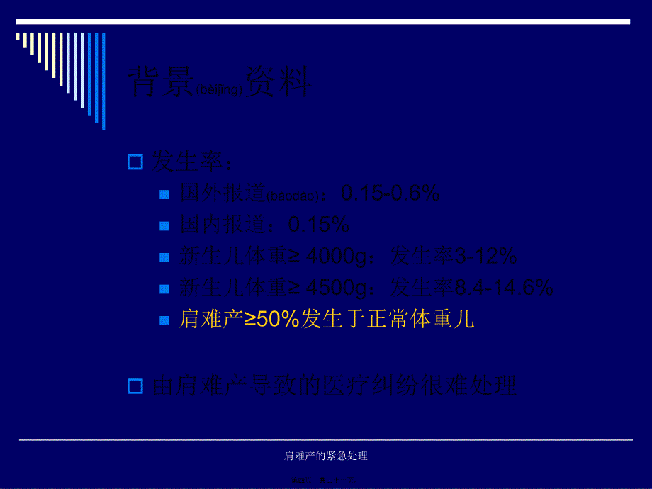 肩难产的紧急处理课件_第4页