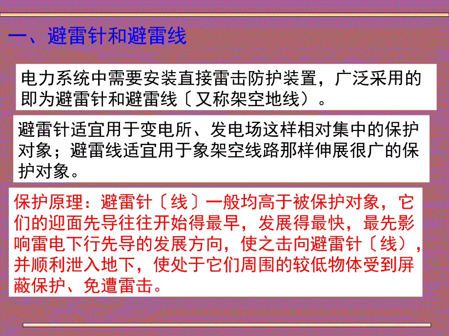 第二节防雷保护装置ppt课件_第4页