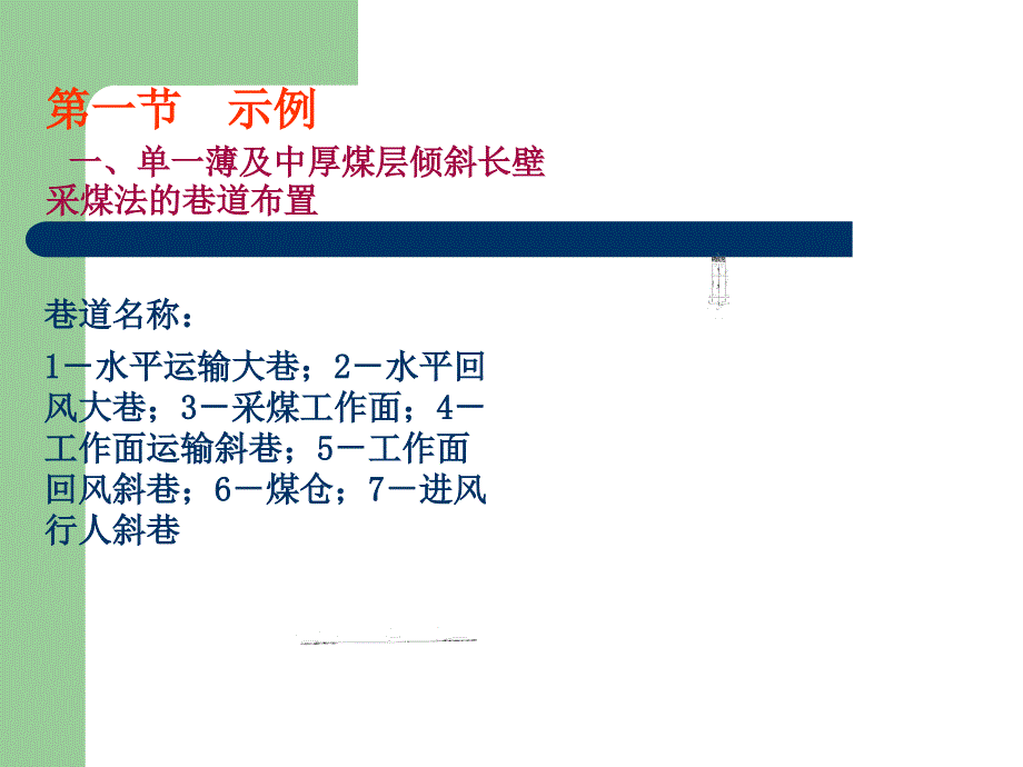 煤矿开采学课件第一篇采煤方法第六章：倾斜长臂采煤法_第3页