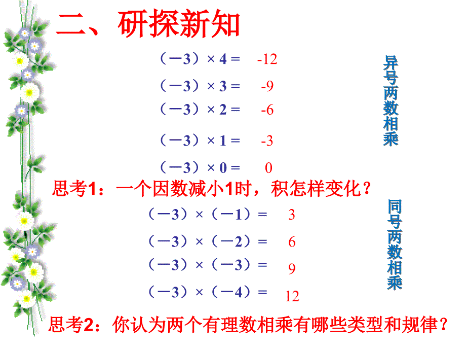 27有理数的乘法（1）_第4页