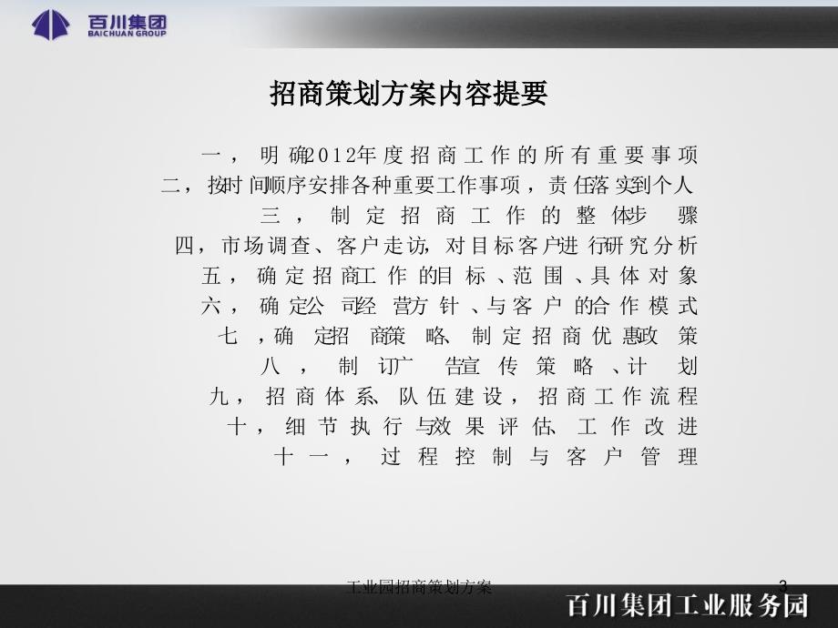 工业园招商策划方案课件_第3页