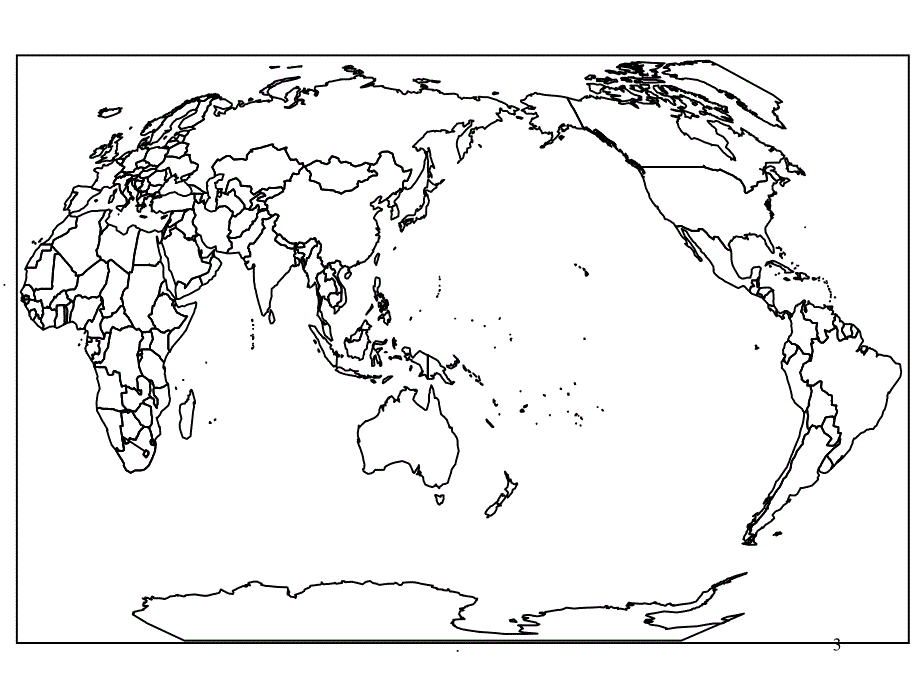 区域地理空白地图集PPT精选文档_第3页