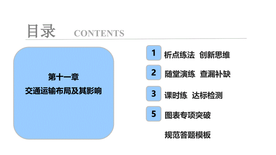 第11章交通运输布局及其影响ppt课件_第1页