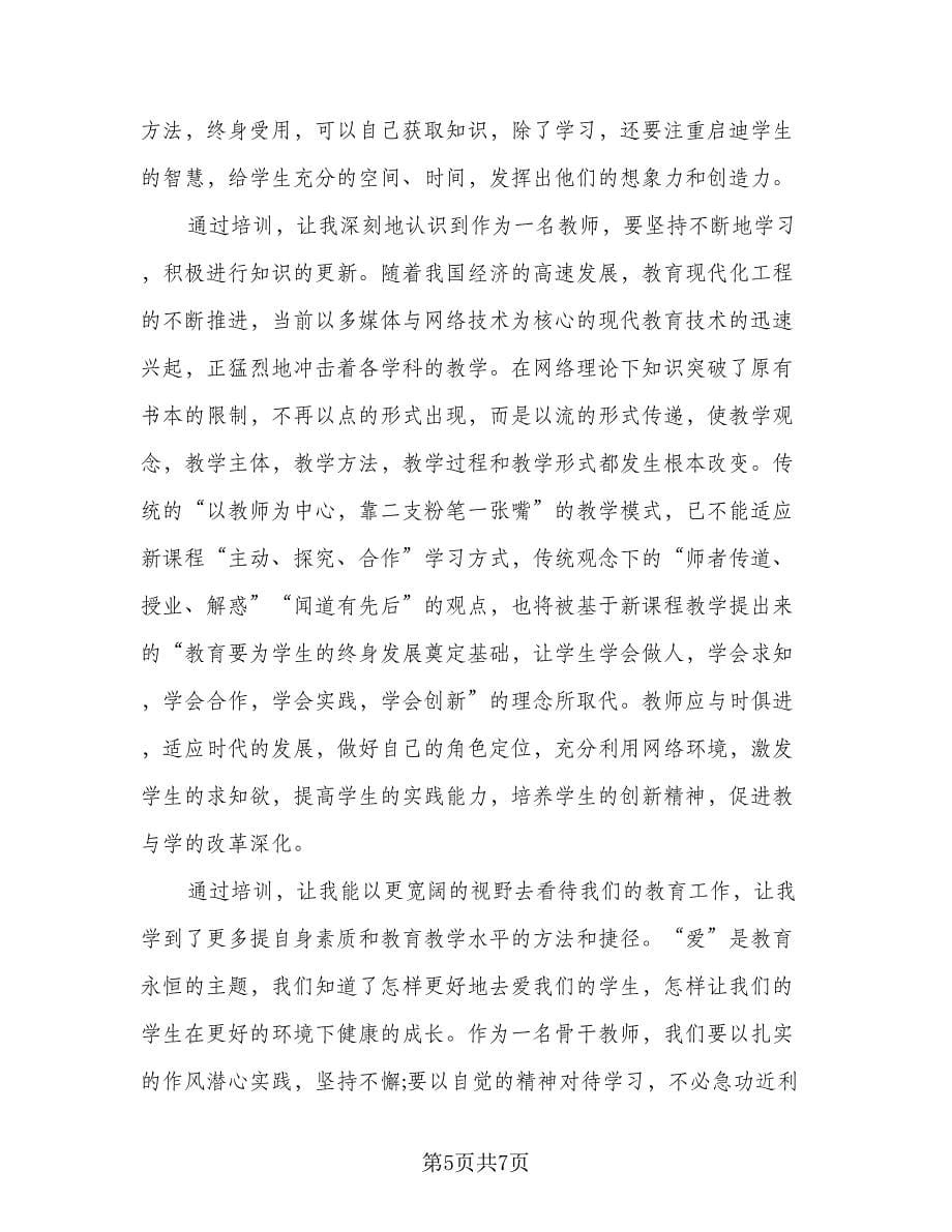 教师研修个人工作总结格式范文（二篇）.doc_第5页