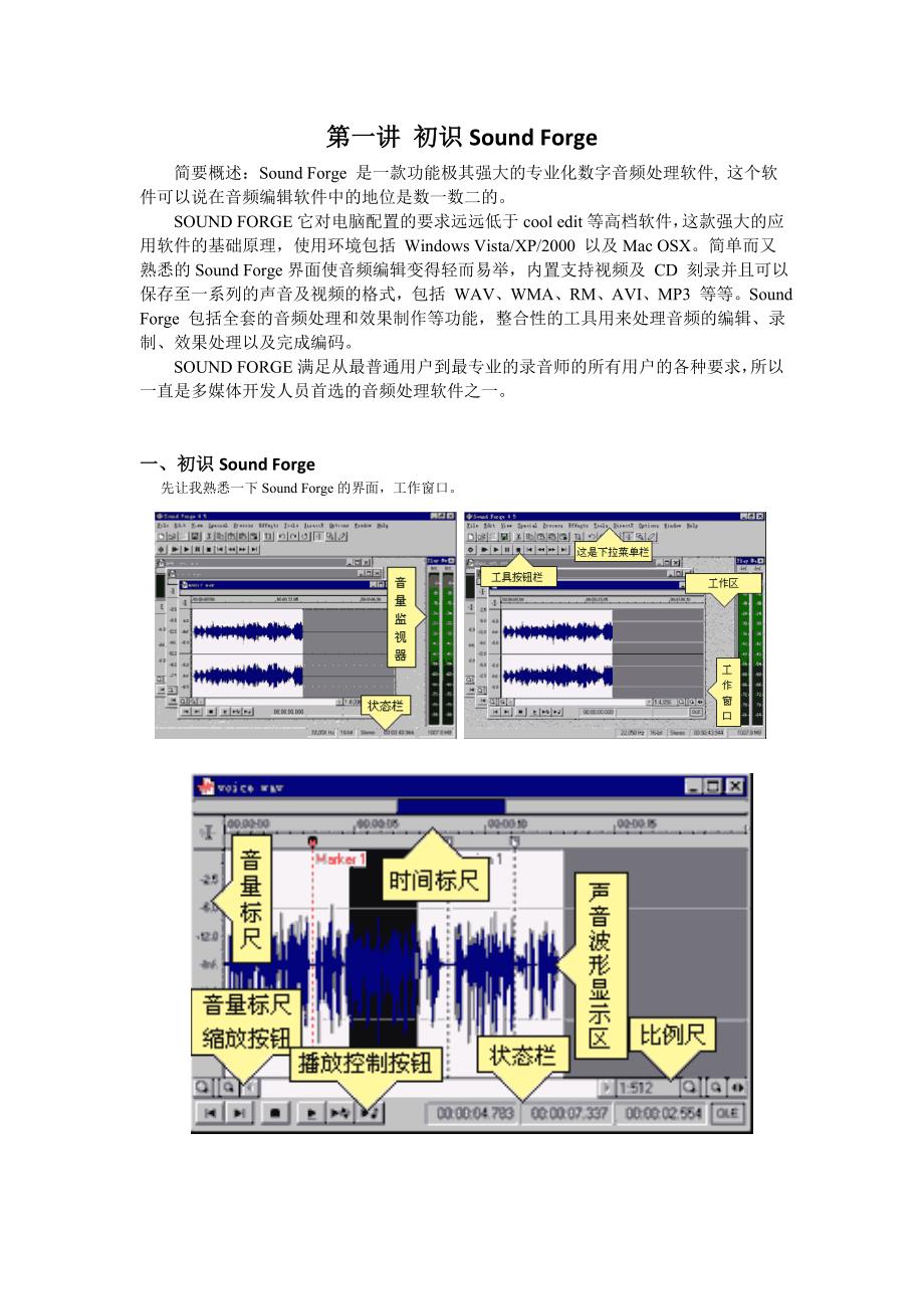 初识SoundForge_第1页