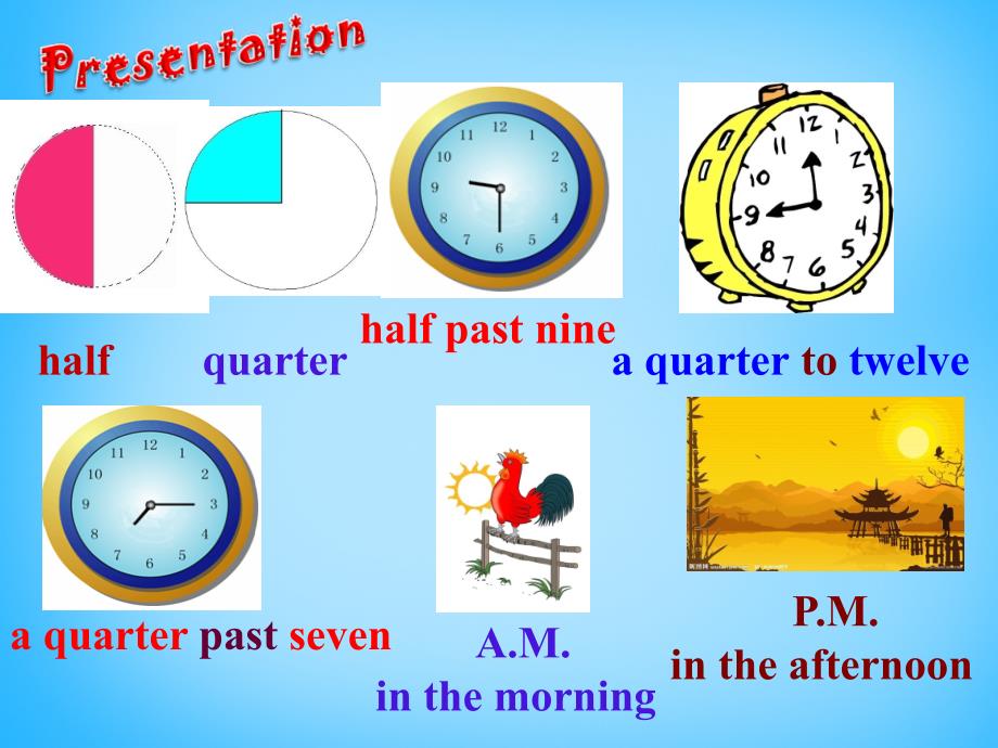 七年级英语2Unit 2 What time do you go to school Section B课件1_第4页