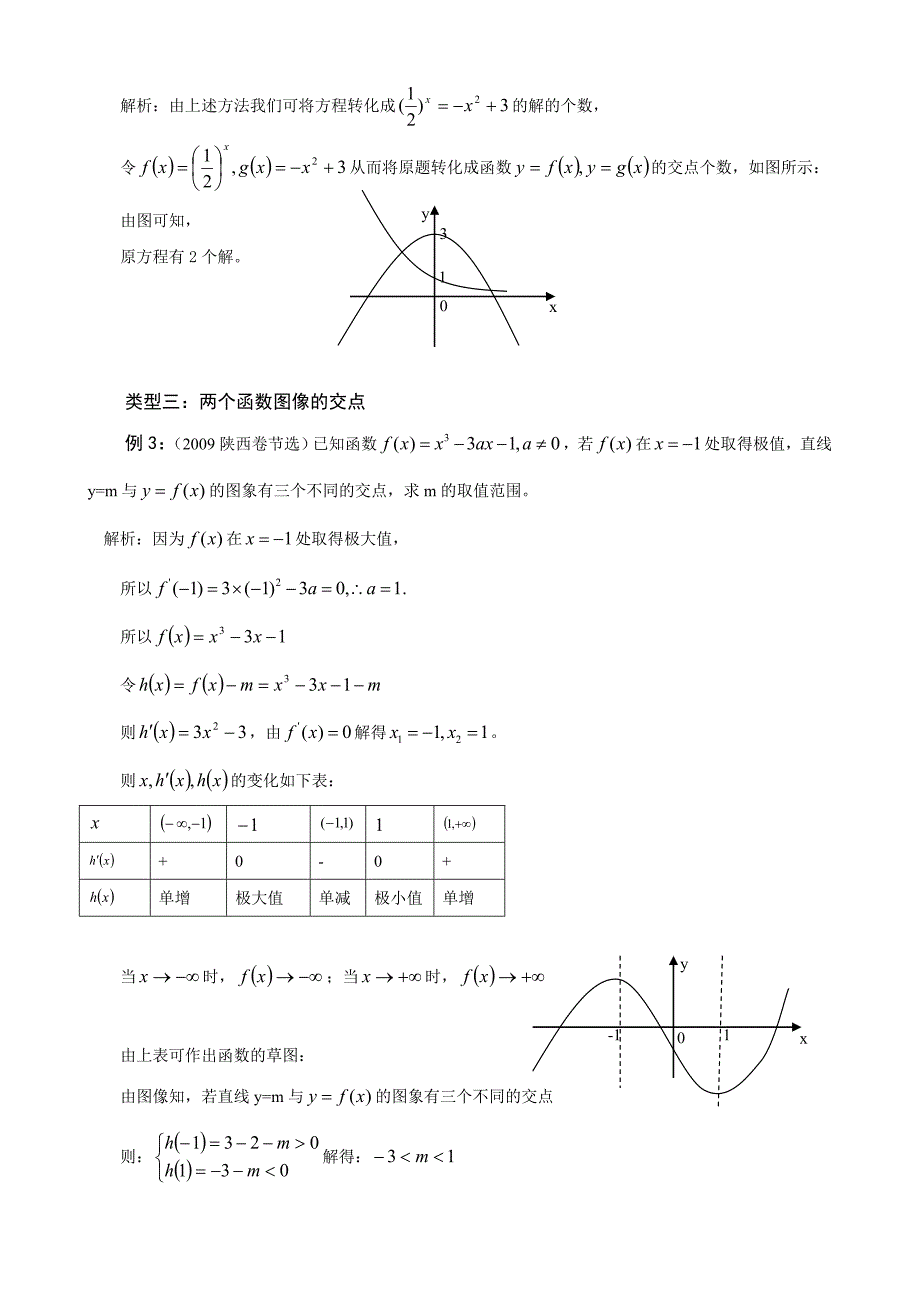 浅析高考中的函数零点问题_第3页