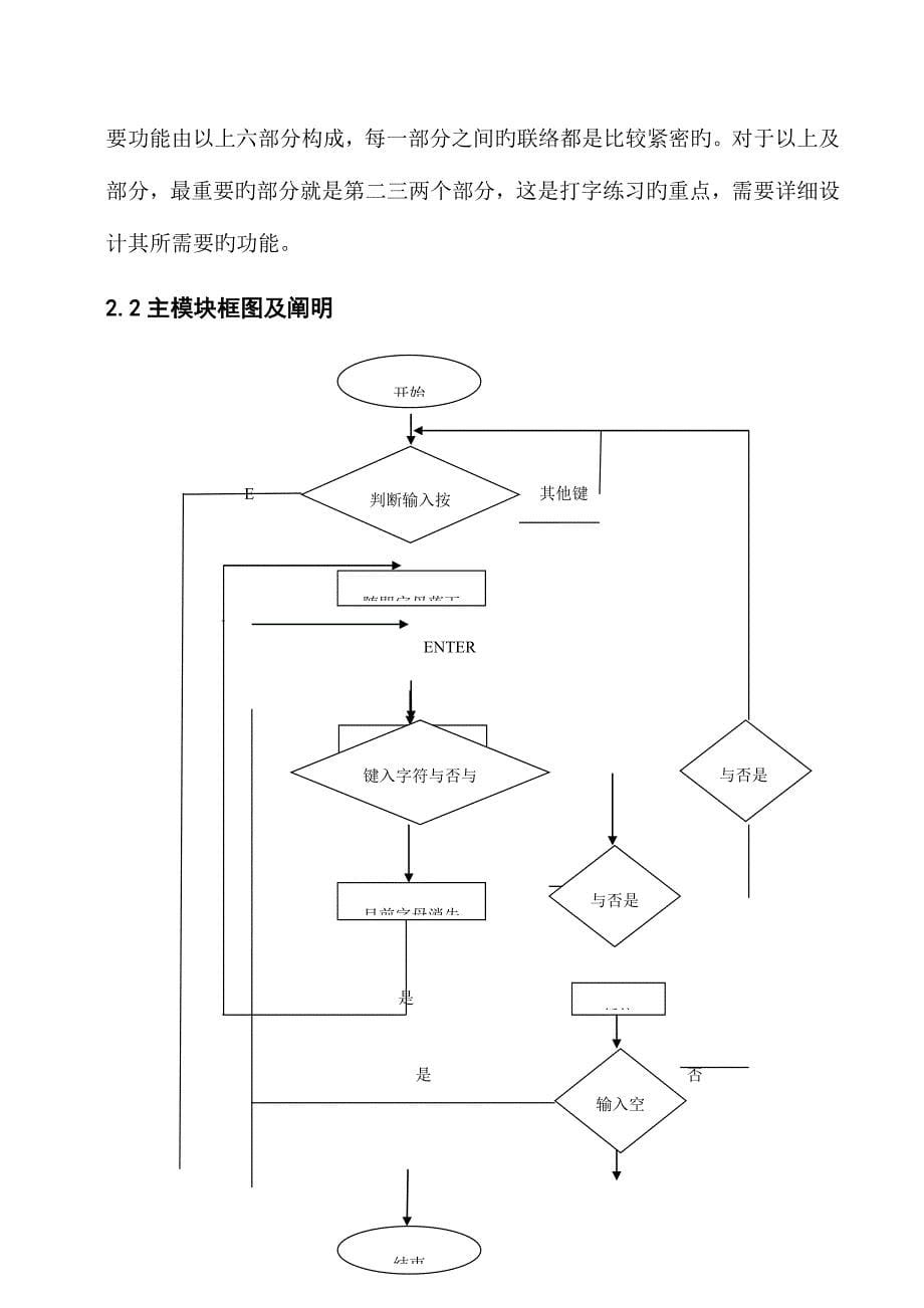 汇编语言课程设计报告打字练习程序.doc_第5页