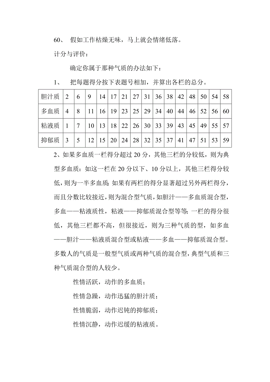 气质类型测验.doc_第4页