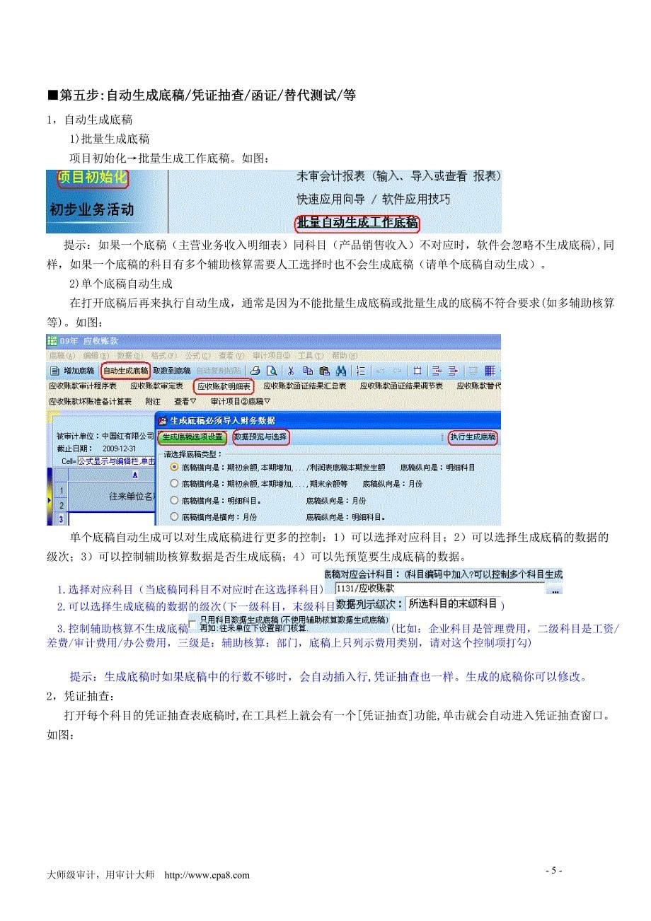 审计大师快速应用向导_第5页