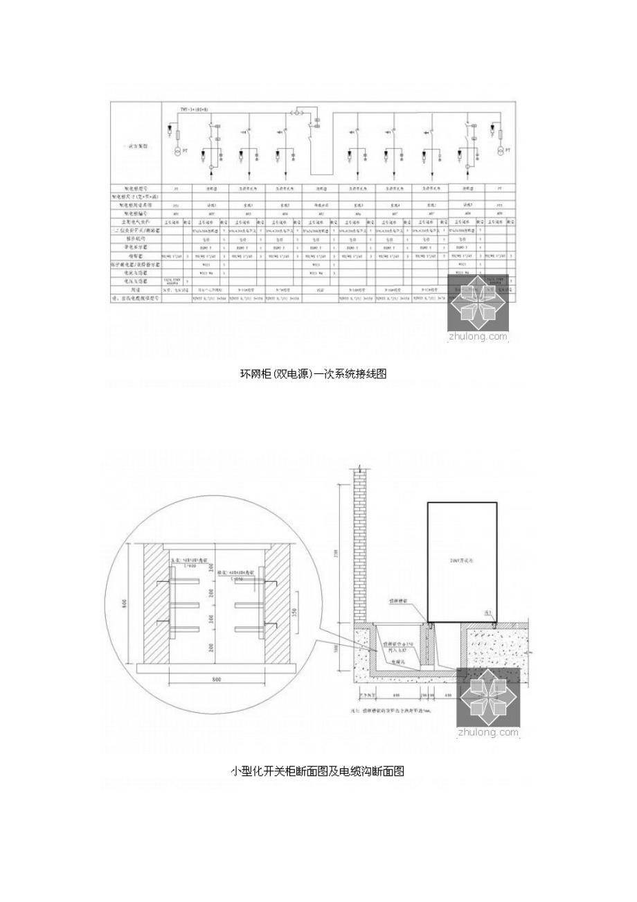 大型小区10KV变配电工程图纸_第4页