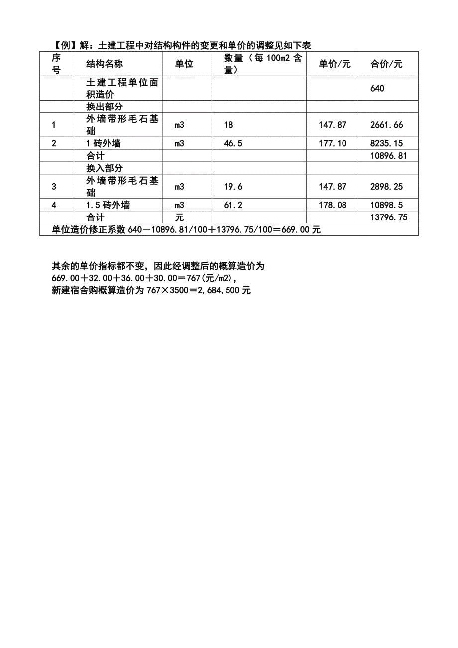 工程设计概算的编制的习题_第5页