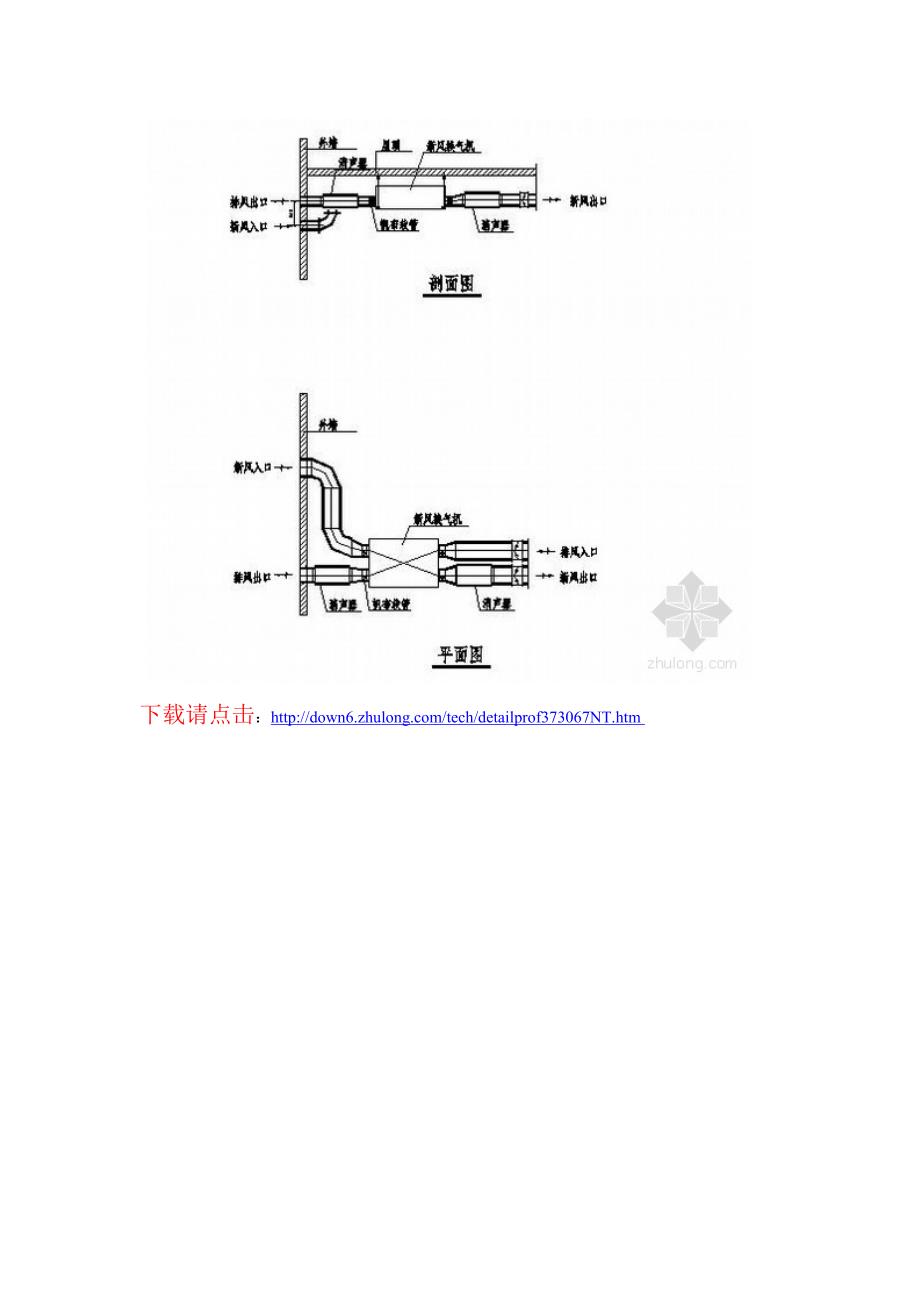 某劳动保障局空调及新风系统图_第3页