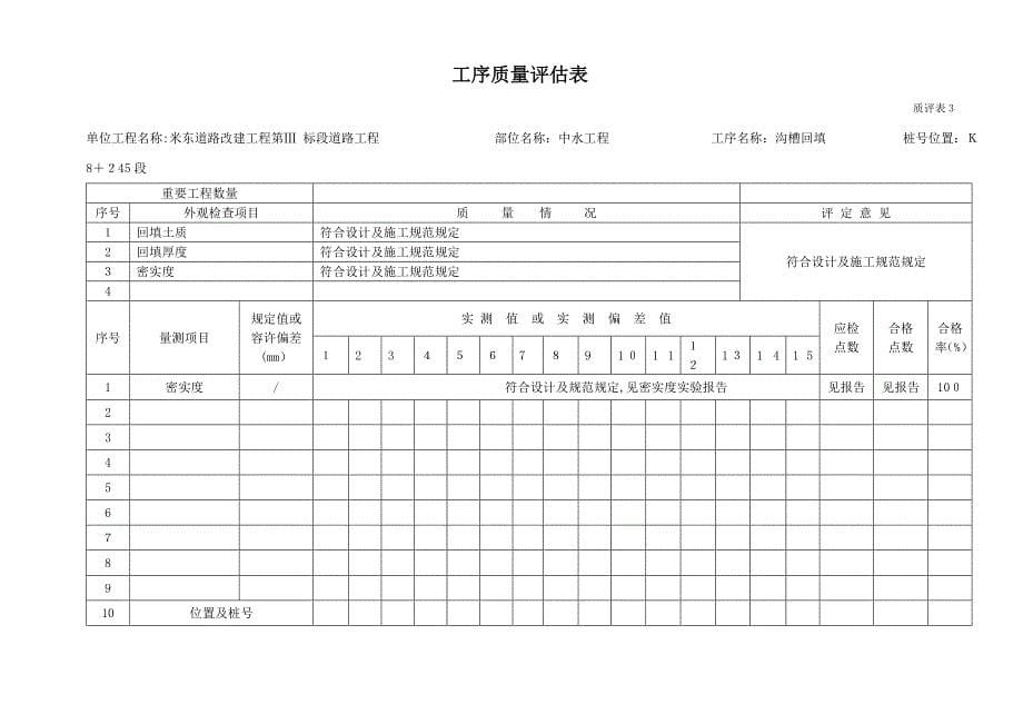 沟槽回填报验申请表_第5页