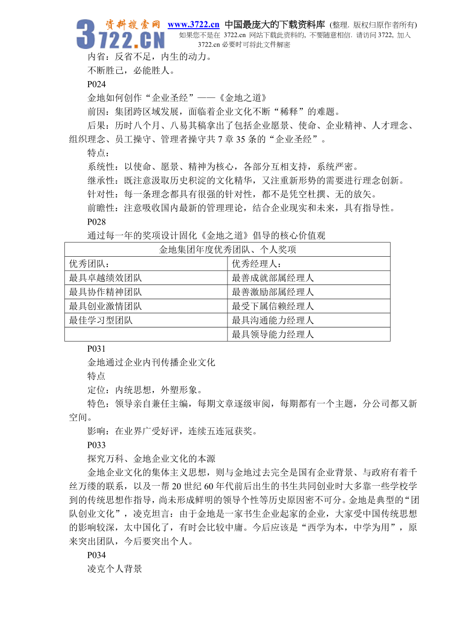 金地企业文化手册_第4页