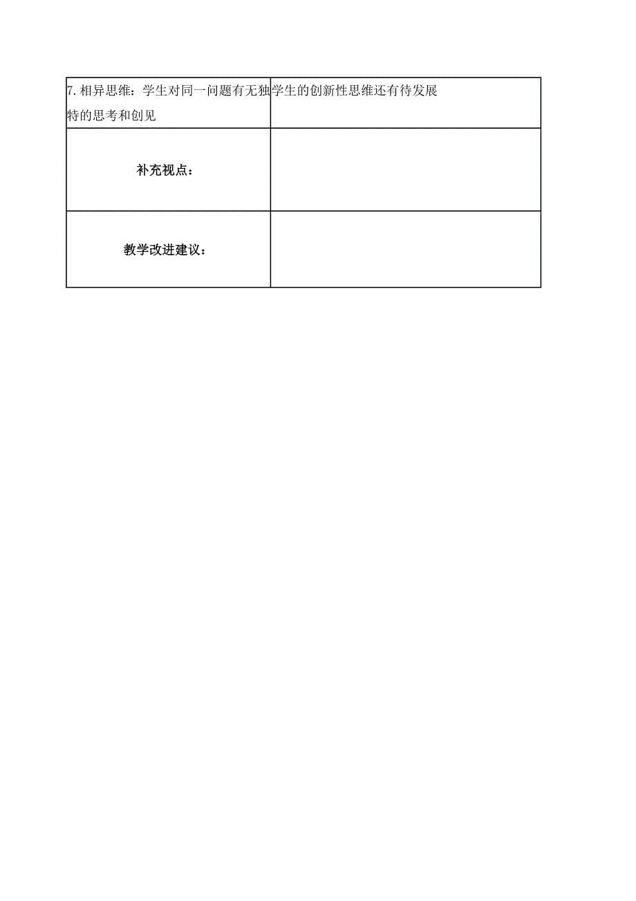 【学员】课堂观察记录表单_第5页