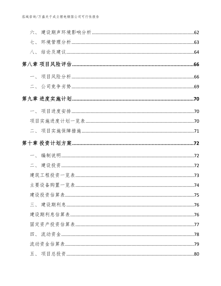 万盛关于成立锂电铜箔公司可行性报告【参考范文】_第4页