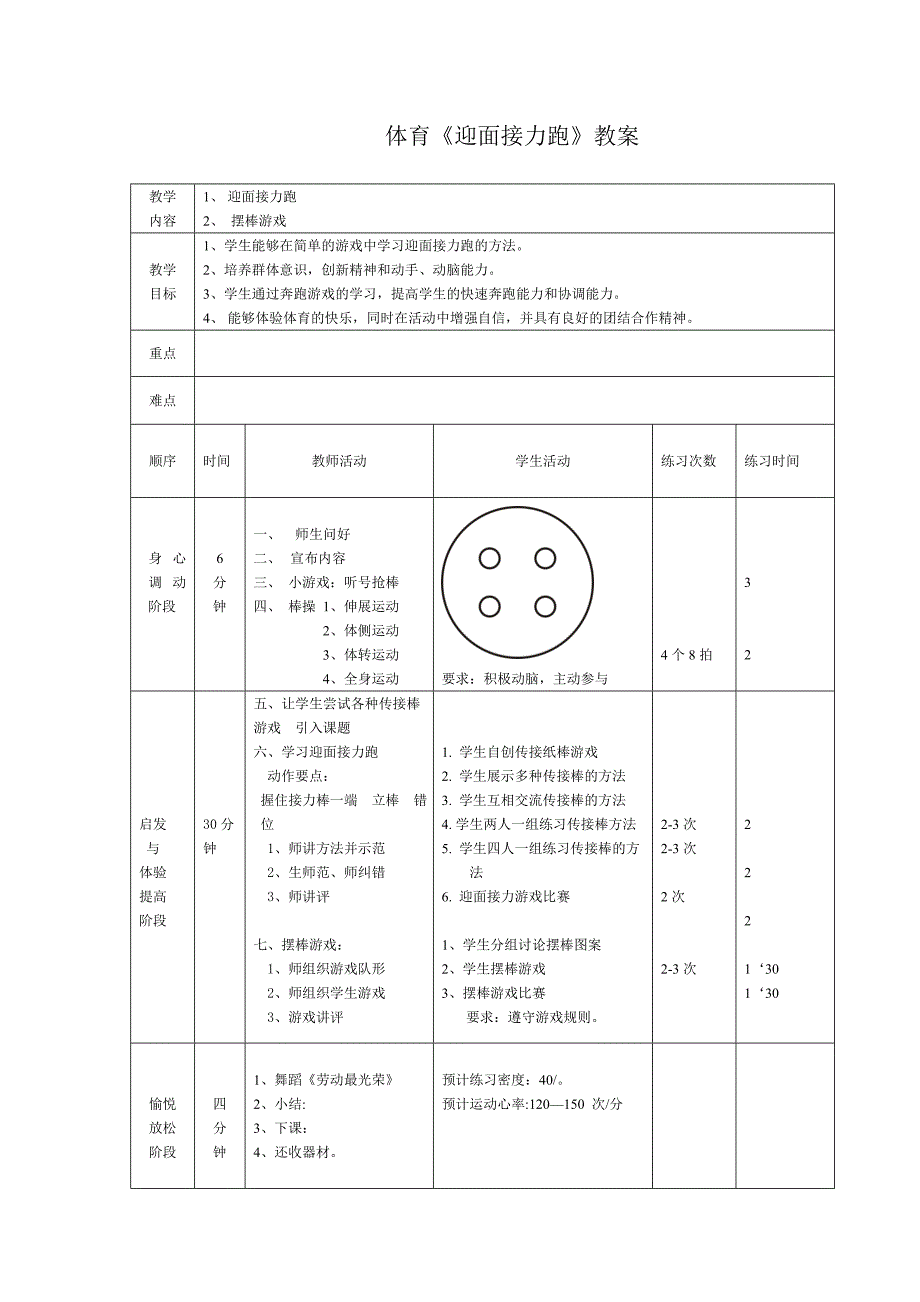 三年级迎面接力跑教案 (3)_第1页