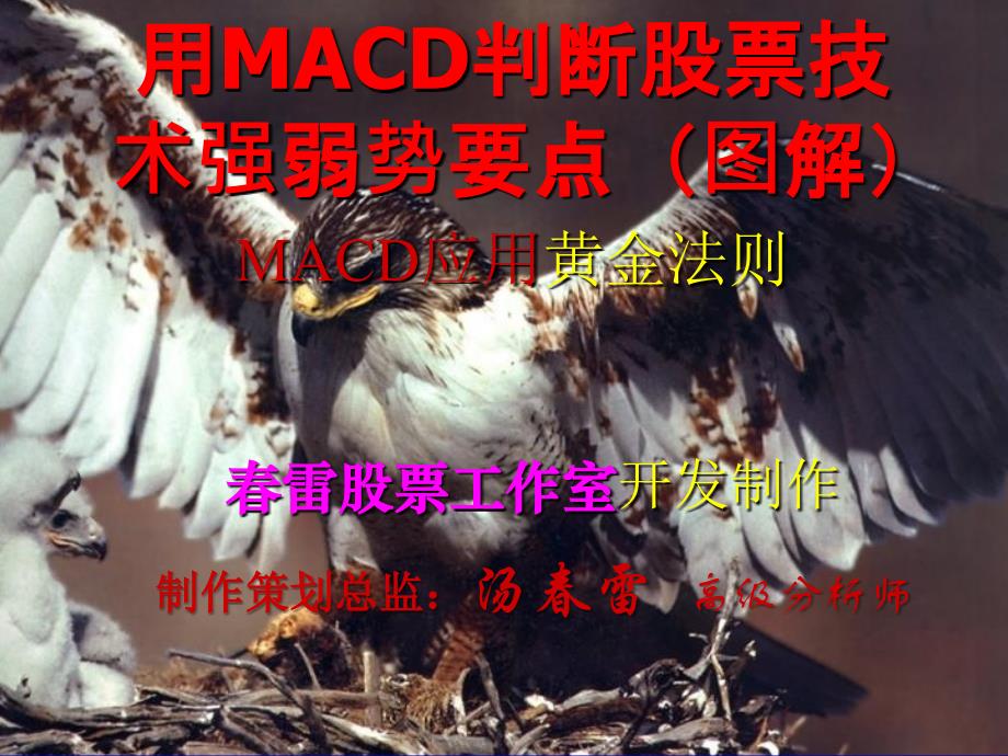 精华资料004MACD操作股票实例解课件_第1页