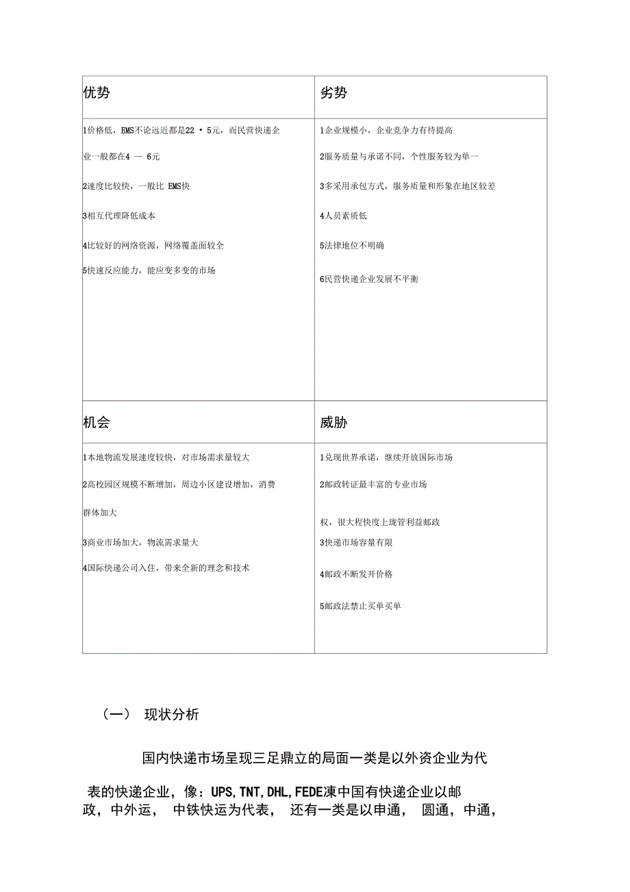 校园快递创业计划书_第4页