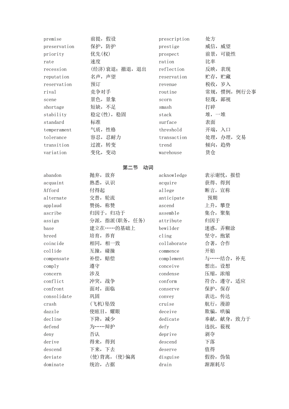 六级核心词汇_第2页