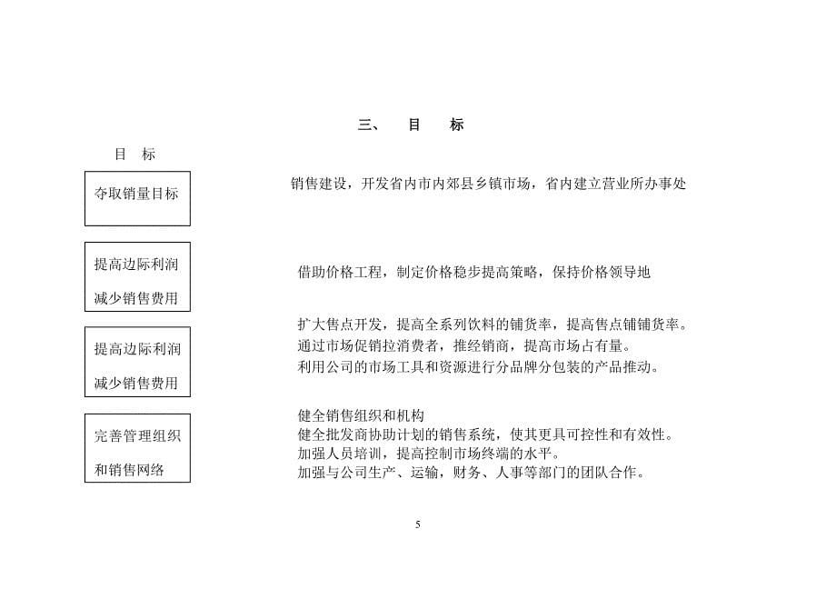 某跨国饮料分公司年度市场销售计划范例.doc_第5页