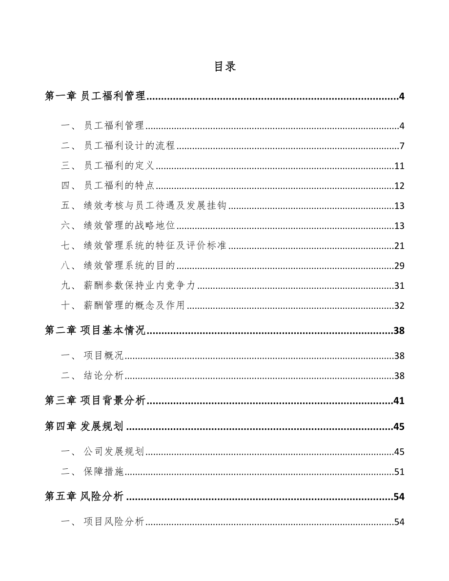 有色金属公司员工福利管理分析_第2页