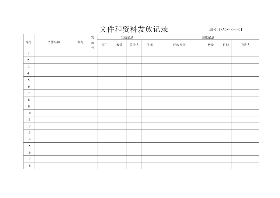 医疗器械经营企业质量表格.docx_第4页