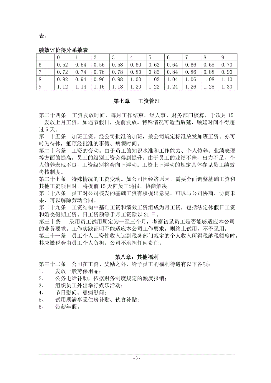 2017年医药公司薪酬制度_第3页