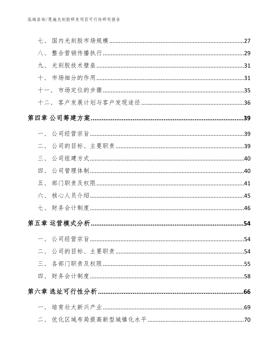 恩施光刻胶研发项目可行性研究报告模板范文_第2页