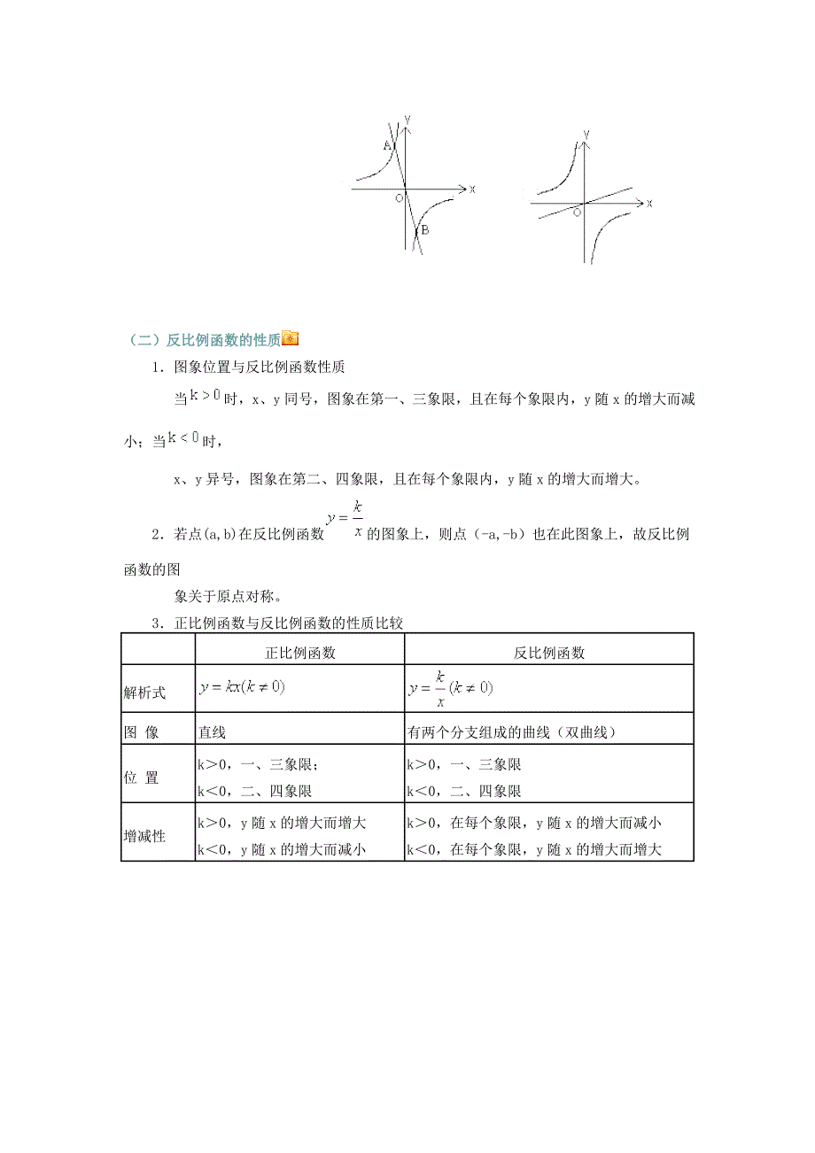 [初二数学]八年级下学期反比例函数单元复习与巩固_第4页