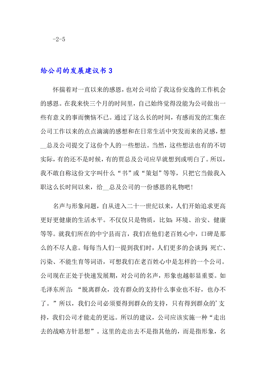 给公司的发展建议书_第4页