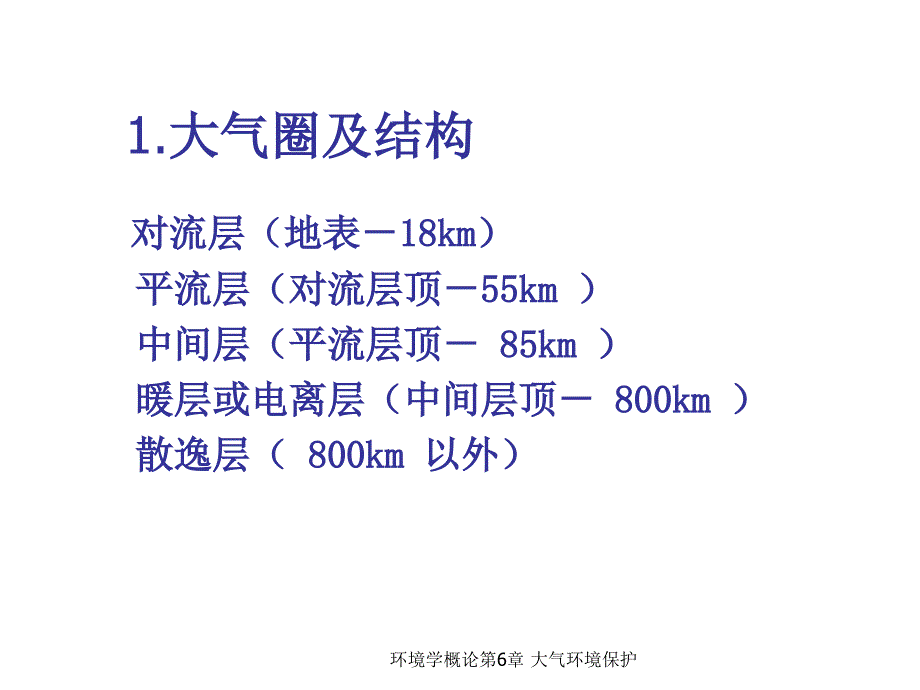 环境学概论第六章：大气环境保护_第4页