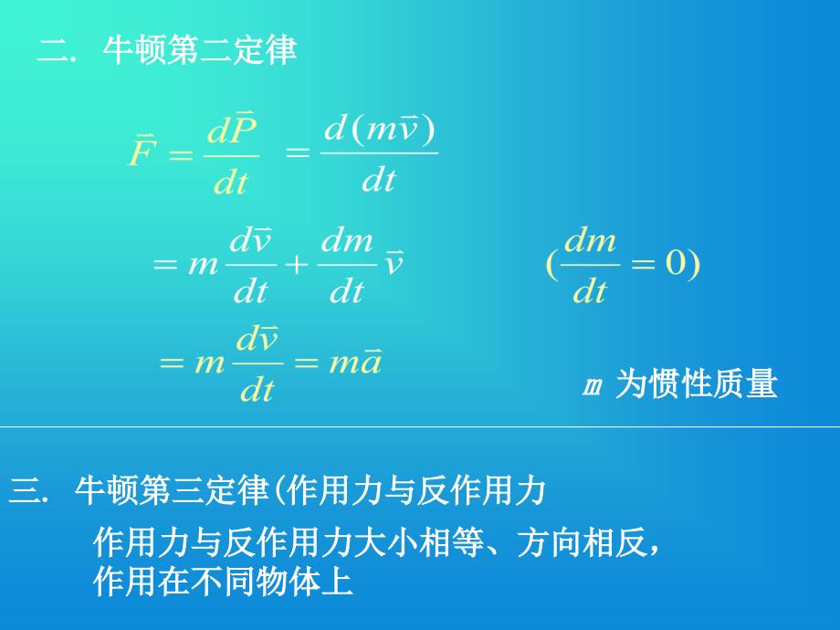 大学物理3牛顿定理_第3页