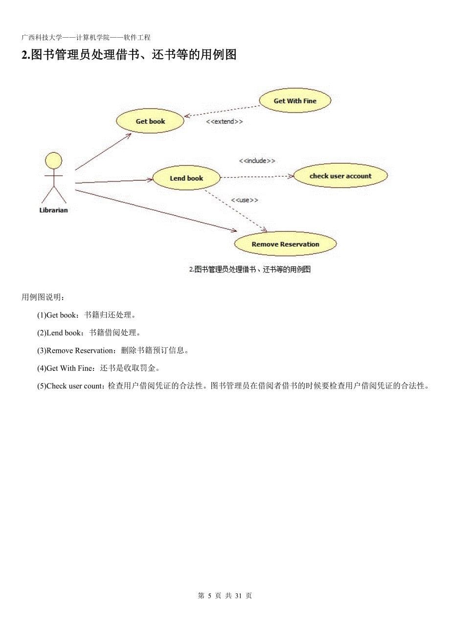 图书馆管理系统UML模型_第5页